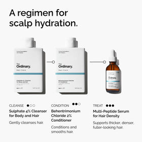 The Ordinary Multi-Peptide Serum for Hair Density application on scalp