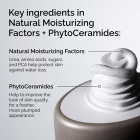 The Ordinary Natural Moisturizing Factors + PhytoCeramides cream texture close-up