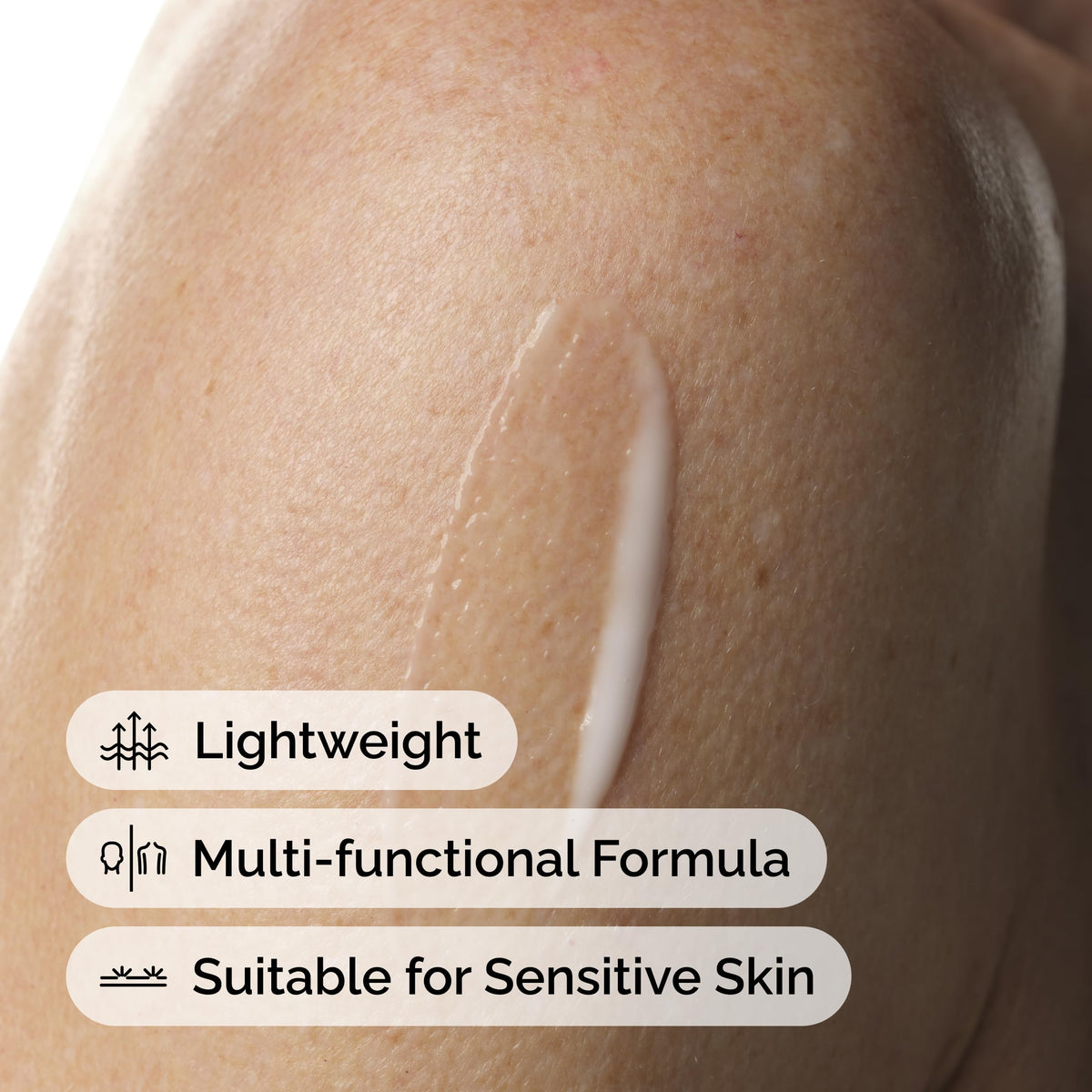 The Ordinary Niacinamide 5% Emulsion application on skin