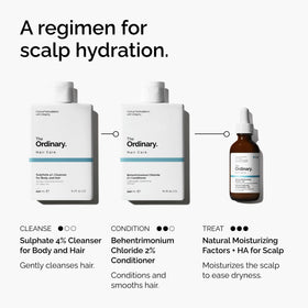 The Ordinary Scalp Serum with a clean scalp application