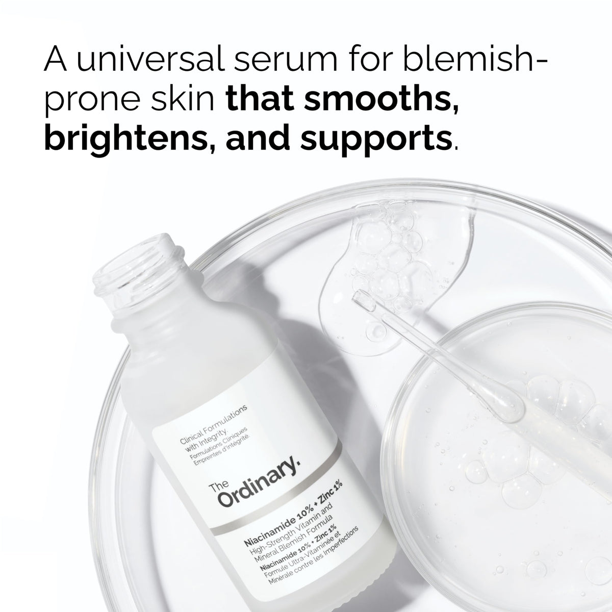 The Ordinary Serum Favorites Set displayed with all three serums