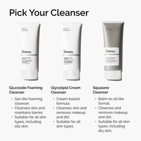 The Ordinary Squalane Cleanser packaging details