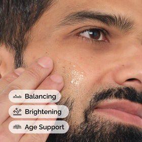 The Ordinary Vitamin C serum application on skin
