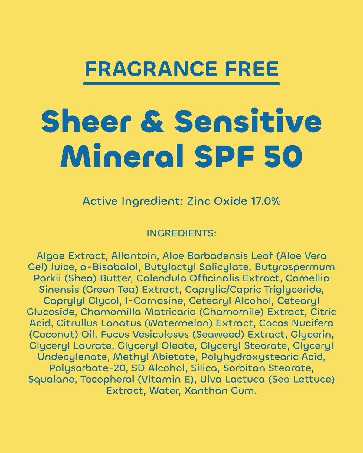 The Seaweed Bath Co. Sheer Mineral SPF 50 Sunscreen Spray in use outdoors