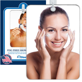 The Shave Well Company X-Large Anti-Fog Shaving Mirror front view