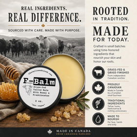 The Tallowed Truth Tallow Balm application on skin