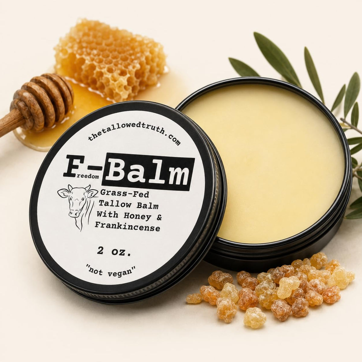 The Tallowed Truth Tallow Balm back view