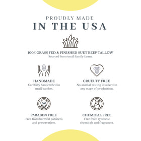 The VanMan Tallow and Honey Balm being applied to skin