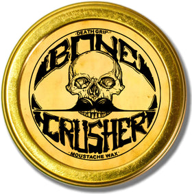 THE VINTAGE GROOMING CO. Mustache Wax Extra Strong Hold 1oz tin front view