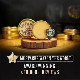 THE VINTAGE GROOMING CO. Mustache Wax in grooming kit