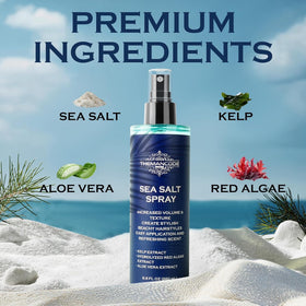 THEMANCODE Sea Salt Spray 8.8 Oz on grooming table