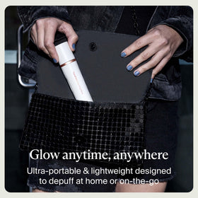 TheraFace Depuffing Wand demonstrating easy-to-clean materials