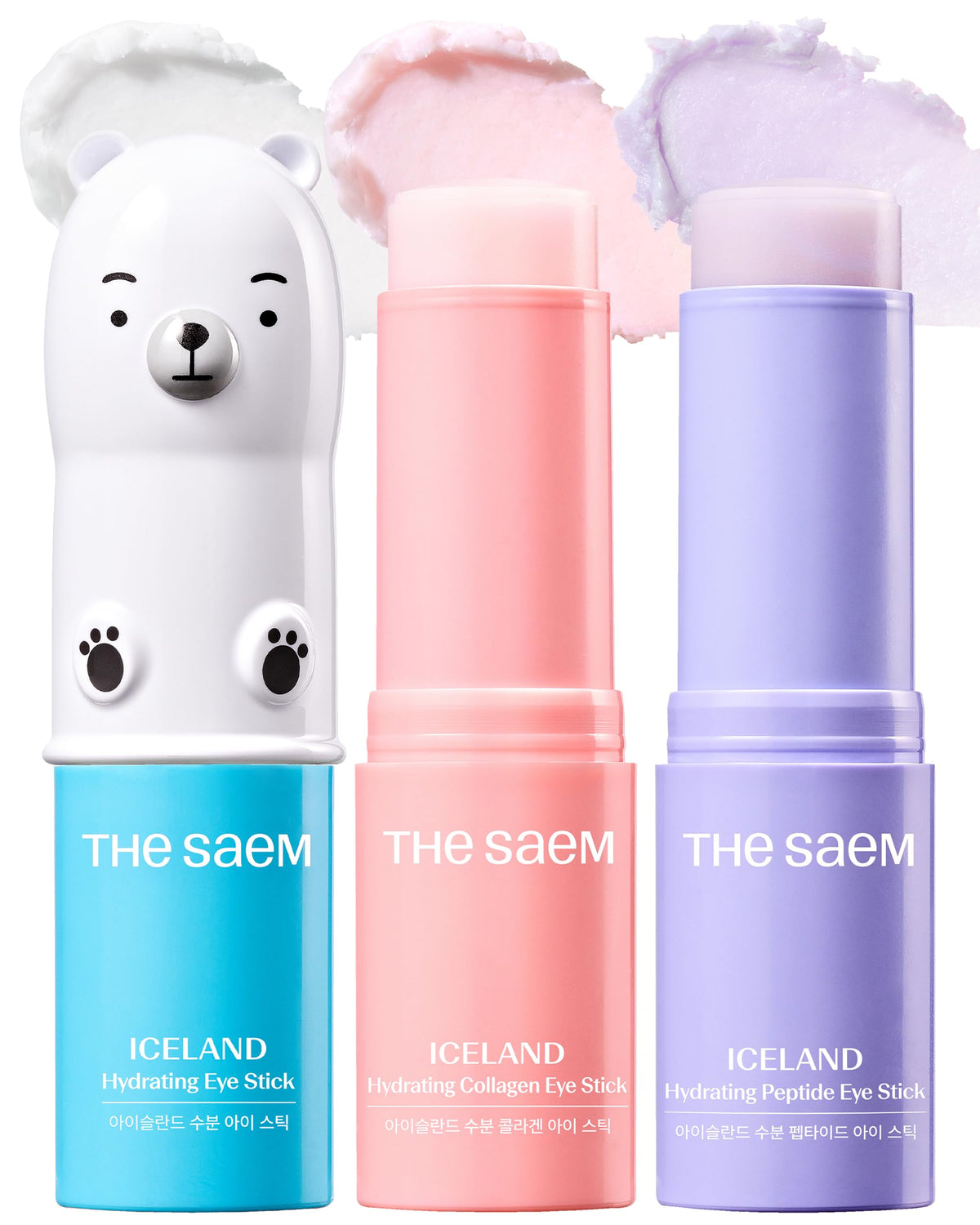 THESAEM Iceland Eye Stick Bundle front view with three sticks