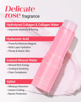 THESAEM Iceland Eye Stick Bundle with ingredients displayed
