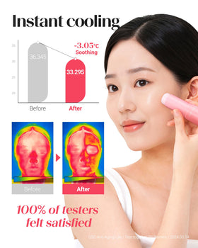 THESAEM Iceland Hydrating Collagen Eye Stick application on skin