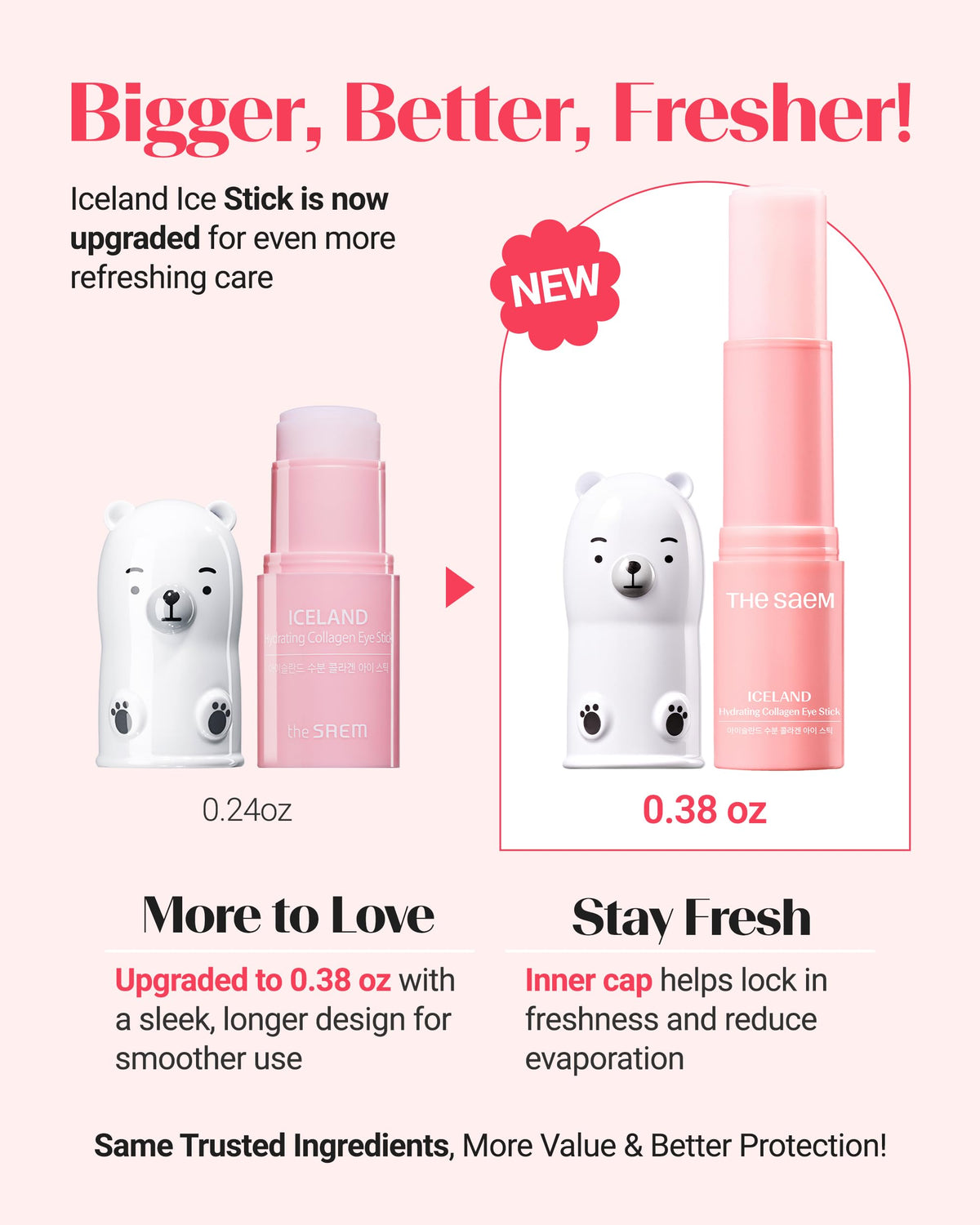 THESAEM Iceland Hydrating Collagen Eye Stick packaging