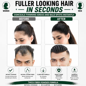 Thick Fiber Hair Building Fibers packaging details