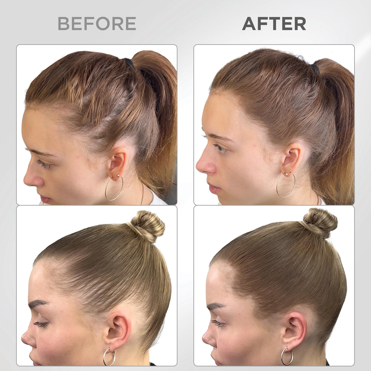 Thick Fiber Root Touch Up Powder brush detail