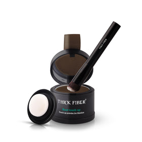 Thick Fiber Root Touch Up Powder Dark Brown front view