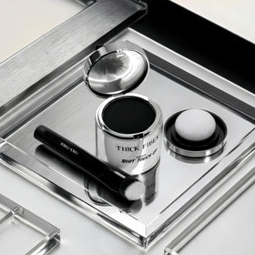 Thick Fiber Root Touch Up Powder Light Brown texture close-up