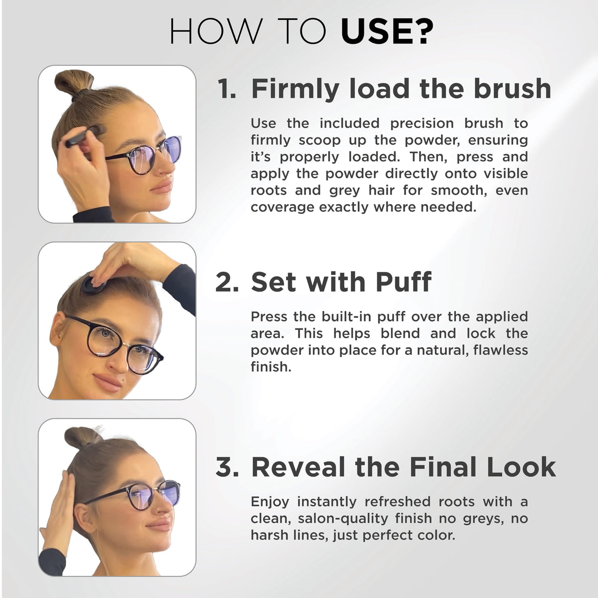 Thick Fiber Root Touch Up Powder packaging details