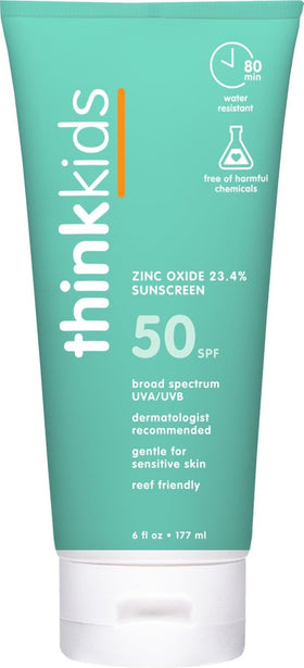 THINK Kids Sunscreen SPF 50+ 6 Fl Oz front view