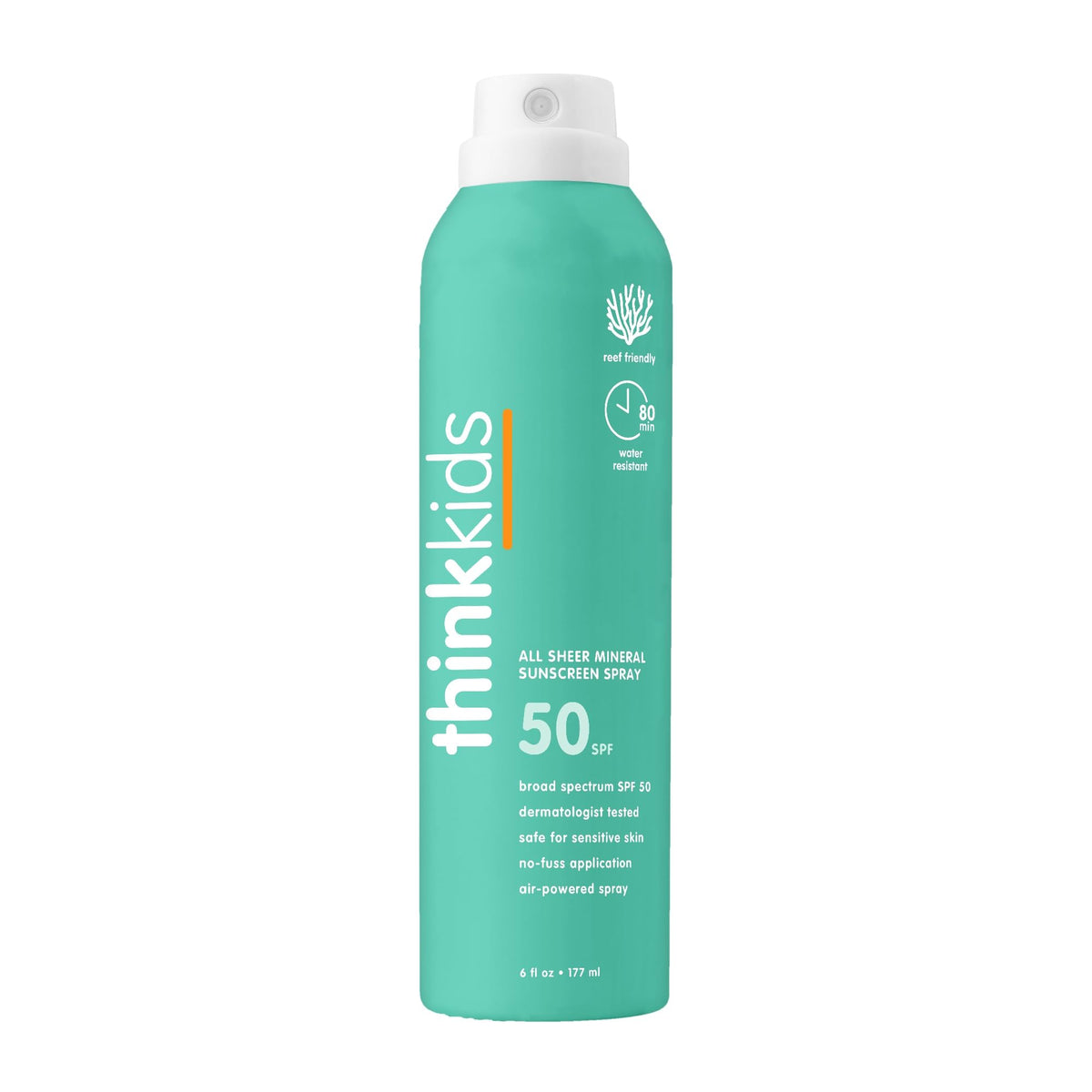 THINK Kids Sunscreen Spray SPF 50+ front view
