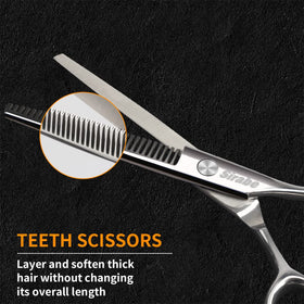 Thinning shears from Sirabe with 29 teeth for hair thinning