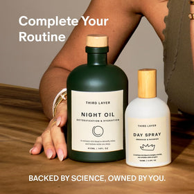 Third Layer Castor Oil Body Oil label detail