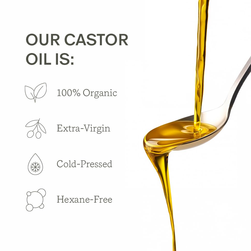 Third Layer Castor Oil Body Oil with cork top close-up