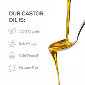Third Layer Castor Oil Body Oil with cork top close-up