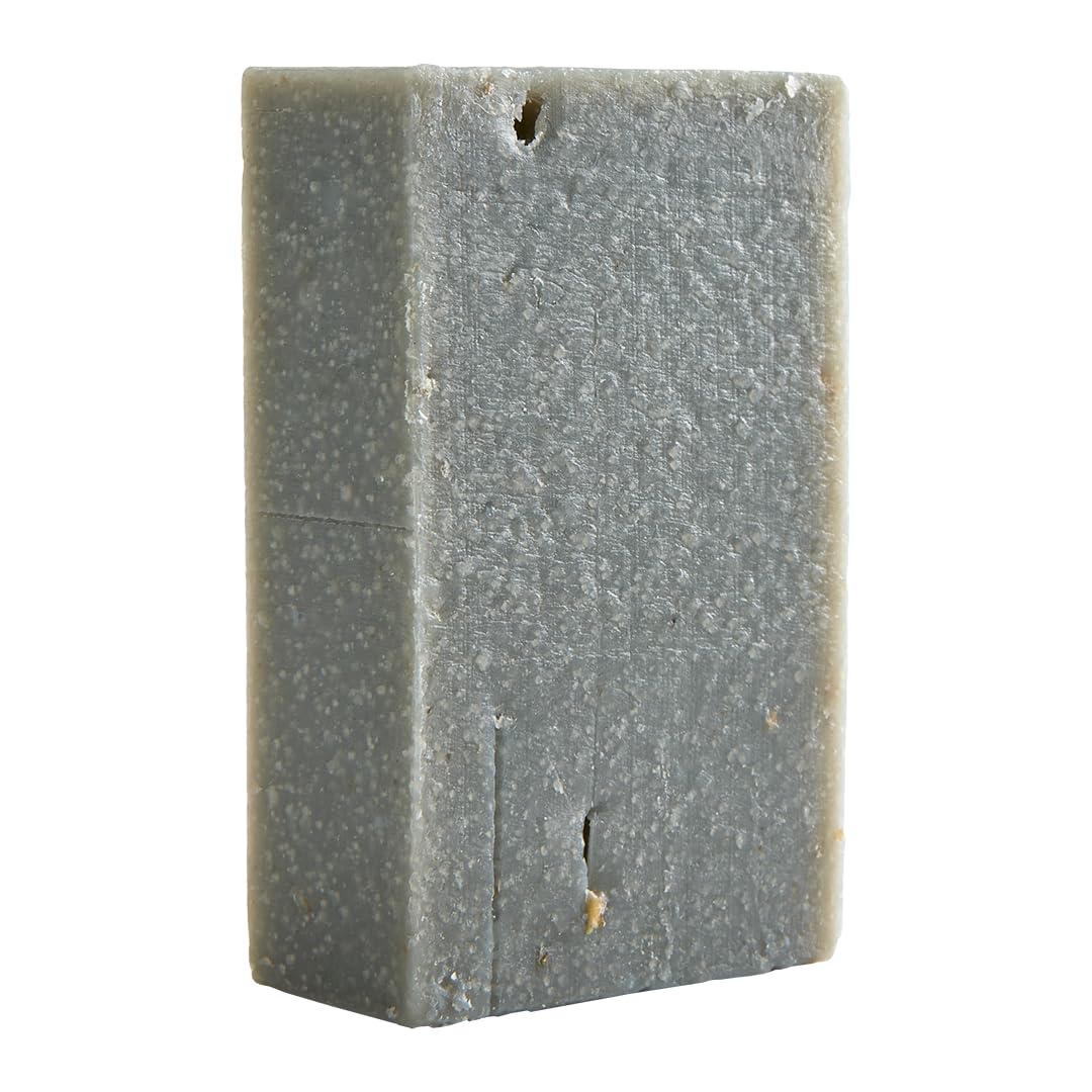Three Crate 61 Organics natural soap bars stacked together