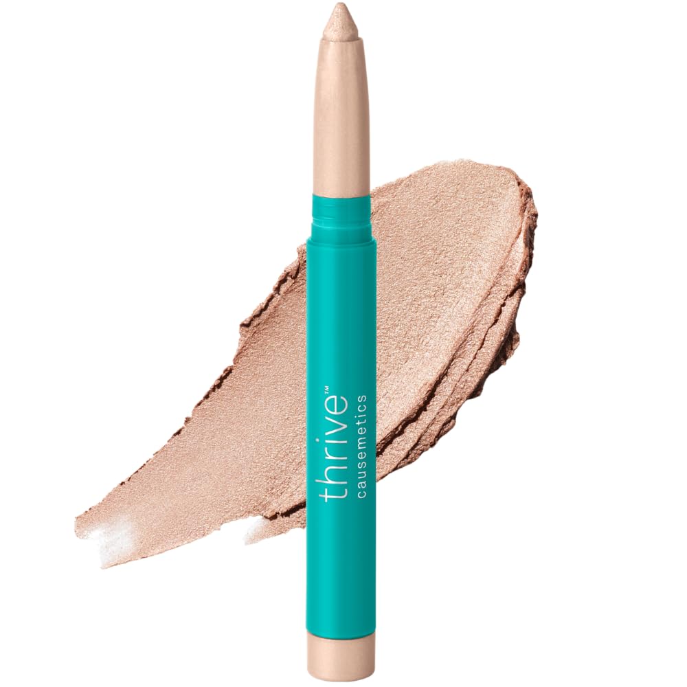 Thrive Causemetics Brilliant Eye Brightener Eyeshadow Stick Champagne Shine front view