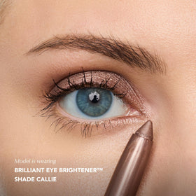 Thrive Causemetics Brilliant Eye Brightener Stick highlighting cheekbones