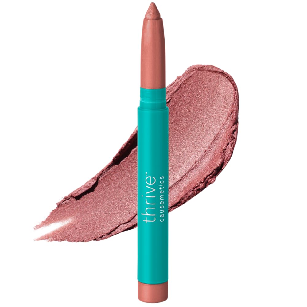 Thrive Causemetics Brilliant Eye Brightener Stick in Rose Mauve front view