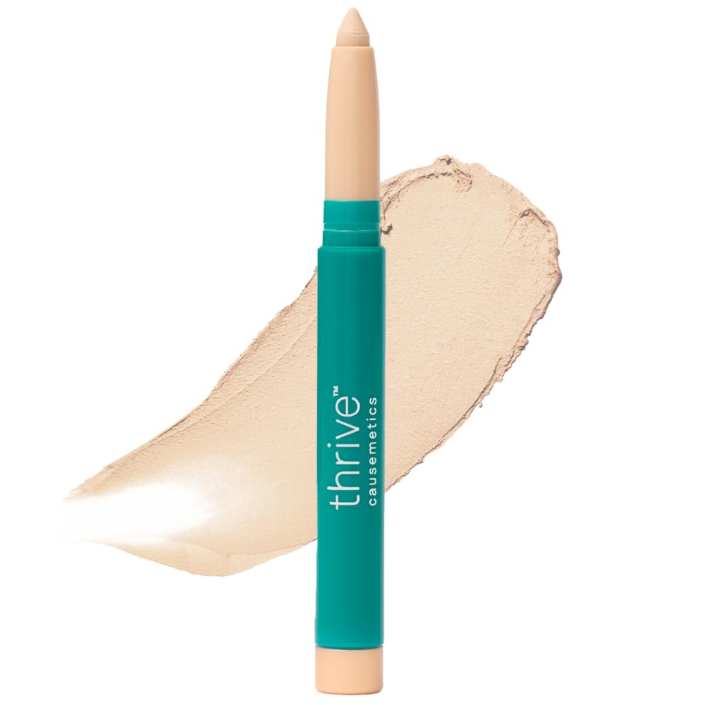 Thrive Causemetics Brilliant Eye Brightener Stick Light Cream front view