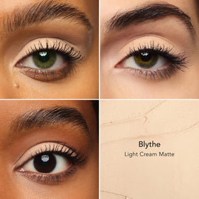 Thrive Causemetics Brilliant Eye Brightener Stick Light Cream swatch on skin