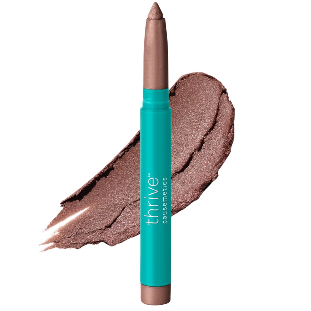 Thrive Causemetics Brilliant Eye Brightener Stick Mauve Taupe front view