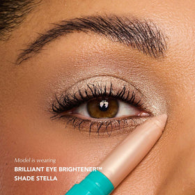 Thrive Causemetics eyeshadow stick in use on model