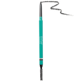 Thrive Causemetics Infinity Waterproof Eyebrow Pencil in Charcoal front view