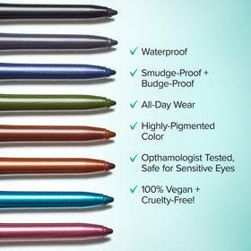 Thrive Causemetics Infinity Waterproof Eyeliner Pencil with built-in sharpener