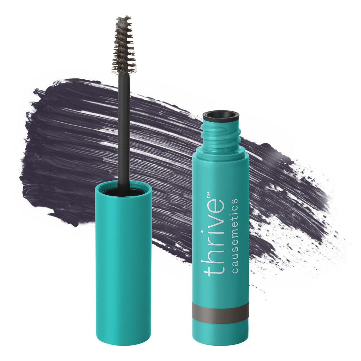 Thrive Causemetics Instant Brow Fix Eyebrow Gel Charcoal front view