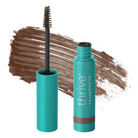 Thrive Causemetics Instant Brow Fix Eyebrow Gel Cool Brown front view