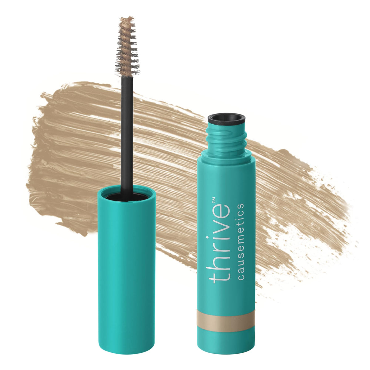 Thrive Causemetics Instant Brow Fix Eyebrow Gel Light Blonde front view