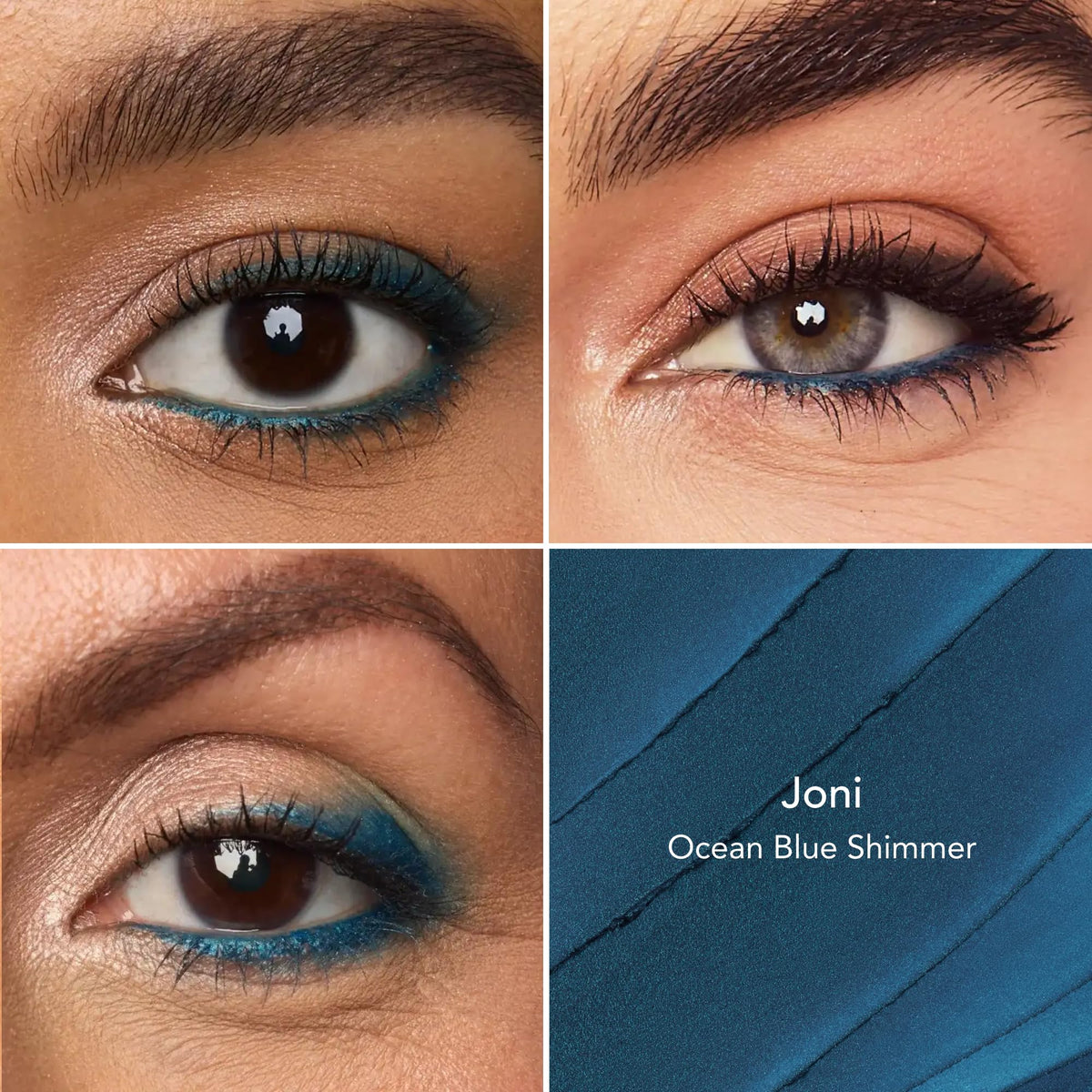 Thrive Causemetics Joni Ocean Blue Shimmer stick close-up