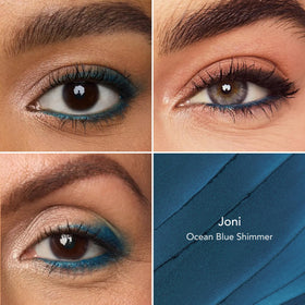 Thrive Causemetics Joni Ocean Blue Shimmer stick close-up
