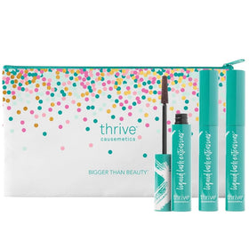 Thrive Causemetics Liquid Lash Extensions Mascara Gift Set packaging front view