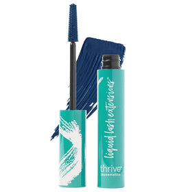 Thrive Causemetics Liquid Lash Extensions Mascara in Deep Blue front view