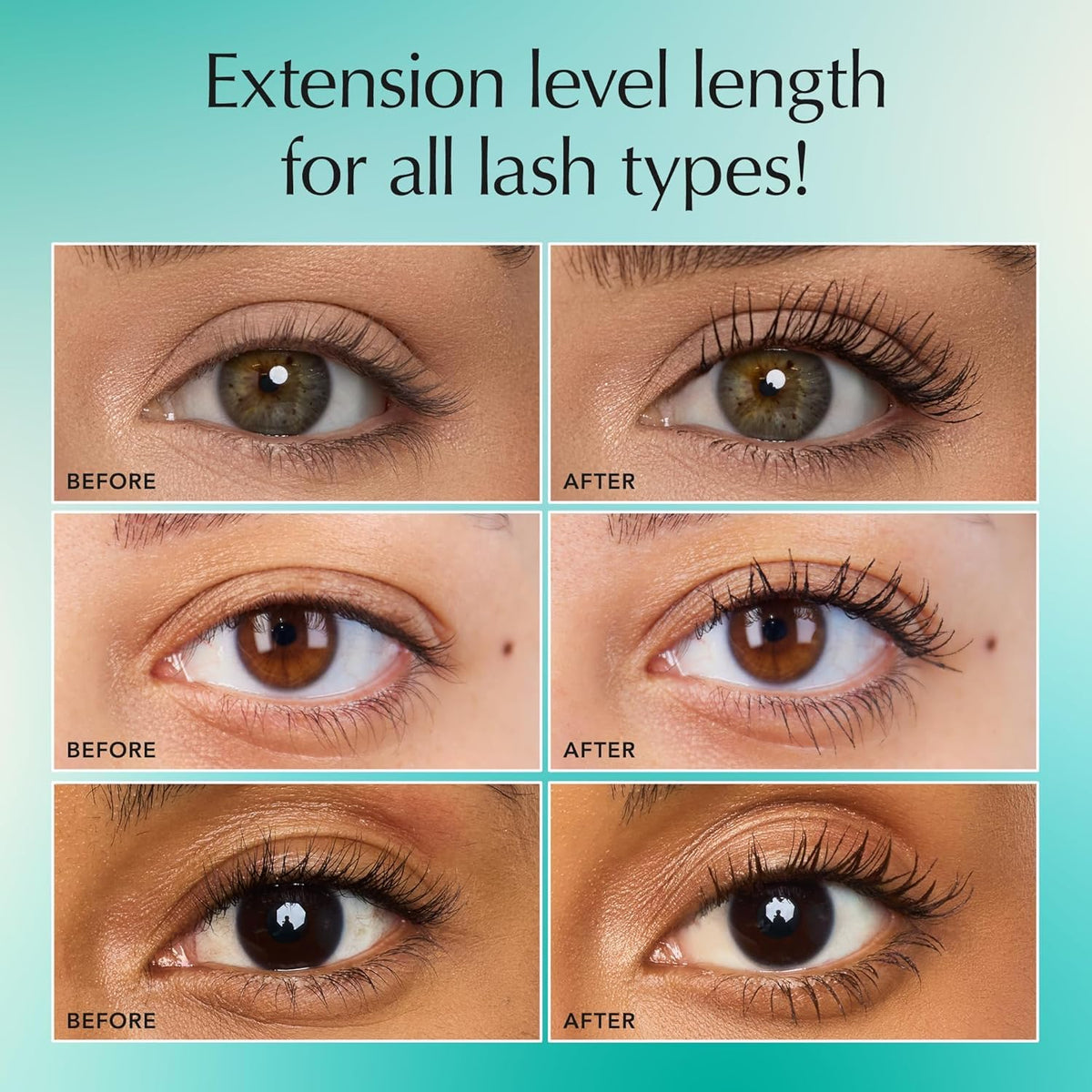 Thrive Causemetics Liquid Lash Extensions Mascara in three shades