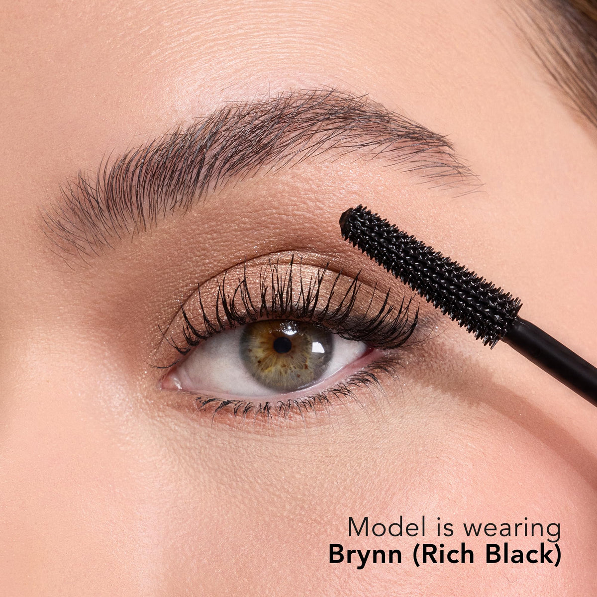 Thrive Causemetics Liquid Lash Extensions Mascara in use